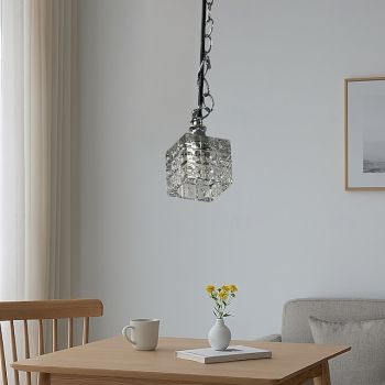 Contemporary Artistic Pendant Light, Glass Metal Material, 65cm Height, Warm White/White/Warm White+White+Neutral Light, G9