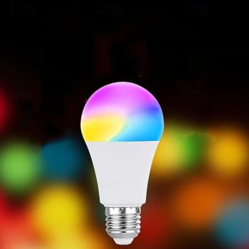 E26 Tuya Smart LED Bulb A19 Alexa Voice Control Dimming and Coloring WiFi A70 Bulb Light RGBCW 9W15W