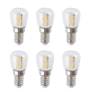 6pcs 3W LED Corn Globe Light Bulbs 300lm E14 26LED SMD 2835 Warm White Landscape 30W Halogen Bulb Replacement 220-240V