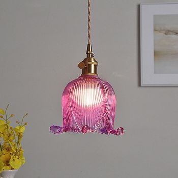 15 cm Pendant Lantern Design Geometric Shapes Pendant Light Copper Glass Artistic Style Vintage Style Classic Style Brass Vintage Nature Inspired 110-120V 220-240V