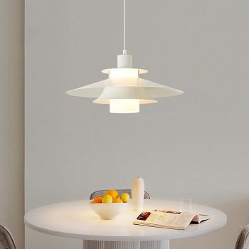 LED Pendant Light  Kitchen Island Pendant Lamp Acrylic 1-Light 35/40cm Single Design Metal Painted Finishes Modern Nordic Style Bedroom Dining Room 110-240V