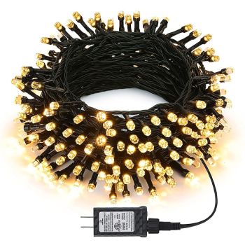 Elegant Wedding Reception Party LED Christmas Lights Indoor Outdoor Twinkle Fairy String Lights 8 Modes Waterproof Plug in for Xmas Wedding Party Decoration
