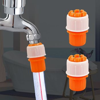 5Pcs Faucet Joint Hose To Hard Pipes Adapter Tap Connector Faucet Adapter Multipurpose garden Tap Hose Connector Foundation of a Perfect Shower