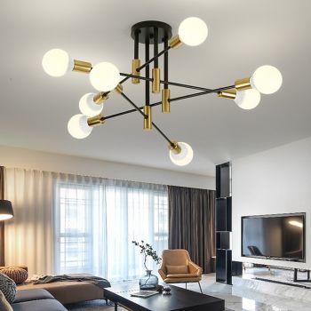 83 cm Sputnik Design Chandelier Metal Sputnik Electroplated Painted Finishes Modern Nordic Style 220-240V
