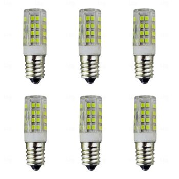 6pcs E14 LED Corn Lights 240Lumens 5W 51LED Beads SMD 2835 Warm White White 220 V 110 V