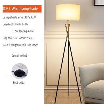 Floor Lamp Modern Contemporary / Nordic Style For Study Room / Office / Indoor Metal 220V / 110V White
