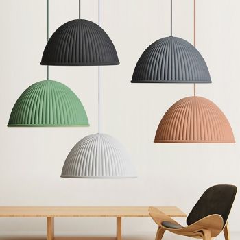 30cm Single Design Island Design Pendant Light Resin Painted Finishes Modern Nordic Style 85-265V