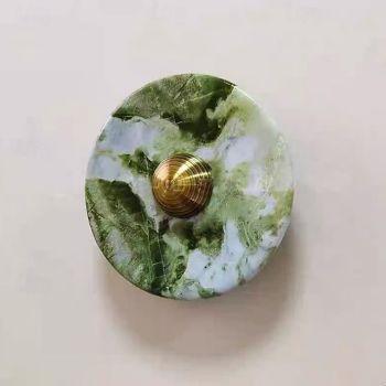 LED Marble Wall Sconce Lamp Indoor 1 Light Minimalist Wall Mount Light Home Decor Lighting Fixture Indoor Wall Wash Lights for Living Room Bedroom 110-240V