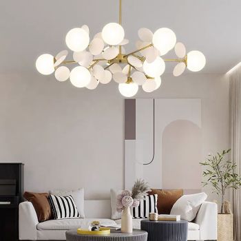 90 cm Chandelier Nordic Style Global Bulbs Artistic Modern Fashion Metal 110-120V 220-240V