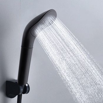 Black High Quality Pressure Rainfall Shower Head black Shower Head Water Saving Filter Spray Nozzle High Pressure Water Saving Unbeatable Price