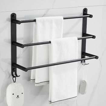Towel Bar Multilayer / New Design / Creative Modern / Traditional Stainless Steel 1PC - Bathroom / Hotel bath 3-towel bar Wall MountedBath Hardware