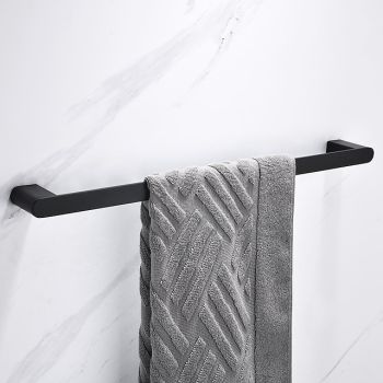 Towel Bar New Design / Creative Contemporary / Modern Stainless Steel / Low-carbon Steel / Metal 1pc - Bathroom Single Wall Mounted