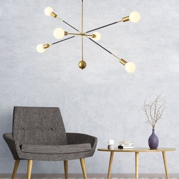 90 cm Sputnik Design Chandelier Metal Sputnik Painted Finishes Modern 220-240V(Bulb NOT Included)
