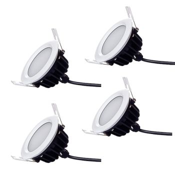 4pcs Waterproof IP 66 9W 700-800lm 48 x 5730 SDM LEDs High Quality Commercial Lighting Downlights Warm White / Cold White AC220-240V