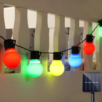 Elegant Wedding Reception Party Solar Outdoor LED Retro Bulb String Light  G50 Waterproof 5M 3M LED String Lights Christmas Wedding Flower Street Garden Outdoor Decorative Festival String Light