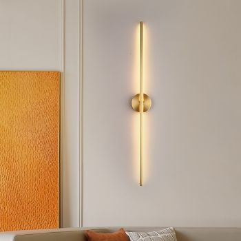 Lightinthebox LED Wall Sconces Indoor Dimmable Wall Light Fixtures Copper Wall Lamp for Living Room Bedroom Bathroom Hallway Doorway Stairway,Bedside 110-240V