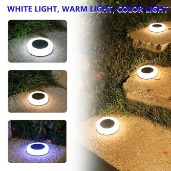 LED Solar Grounded Light Solar Power Buried Lights Garden Outdoor PathWay Floor Light Yard Fence Under Ground Stairs Decking Light