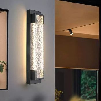 LED Outdoor/Indoor Wall Light Warm White Wall Lighting LED for Bathroom Garage Fence Deck Courtyard