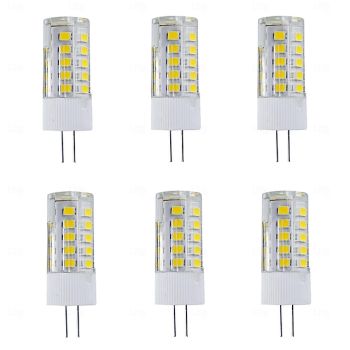 6pcs G4 LED Bi-pin Lights 180Lumens 3W 33LED Beads SMD 2835 220 V 110 V