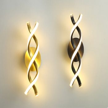 Lightinthebox Wall Light LED Bedroom Bedside Lamp Aluminum Creative Modern Simple Design Hotel Background Wall Staircase Personalized Aisle Lamp