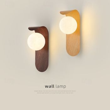 LED Indoor Wall Lights Warm White 13cm Vintage Glass Wall Sconce G9 Mid Century Modern Wall Mounted Light Rustic Farmhouse Wall Lamp Antique Hallway Flush Mount Ceiling Light for Bedroom Kids Bedside Living Room 110-240V