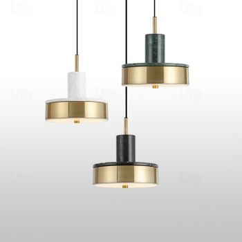 Modern Marble Pendant Light Fixtures, Northern Europe Cafe Hanging Lights, Simple and Extravagant Kitchen Island, Dining Room, Bedroom, Hallway, Living Room Pendant Light