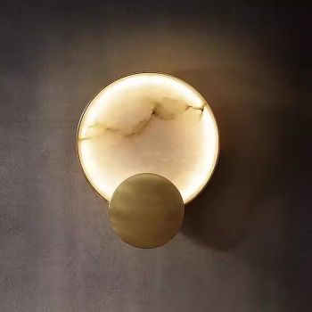 LED Indoor Wall Light Marble 1-Light Wall Light Modern Bedroom Bedside Wall Sconce Simple Corridor Stairwell G9 Wall Mounted Lamp for Living Room Study Corridor Dining Room Balcony