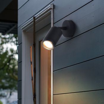 Outdoor Wall Sconce Spotlight Waterproof IP65 Wall Fixture Lighting Aluminum LED Exterior Sconce for Indoor Outdoor Patio Porch Warm White 110-240V