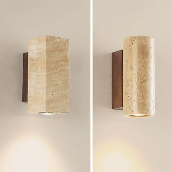 Indoor Vintage Classic Wall Sconce Light Fixture Living Room Bedroom 5W Stone Wall Light 110-120V 220-240V Indoor Wall Lights