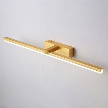 Golden LED Wall Light Sconces Bath Lamp for Bathroom Make-up Cabinet Washbasin Corridor Dressing Table Painting Hotel Toilette 85-265V