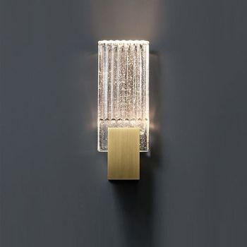LED Wall Lights Crystal Bubbles Indoor Wall Lights Living Room Bedroom Metal Wall Lamp
