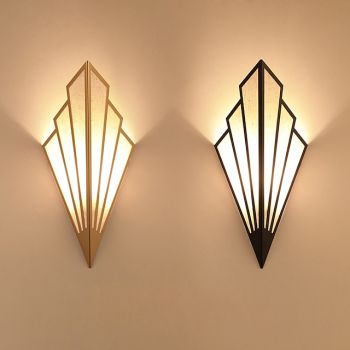 1-2pcs G9 Retro Industrial Wind LED Wall Lamp Gold Black Bedside Bedroom Dining Room Interior Decorative Wall Lamp AC110V AC220V