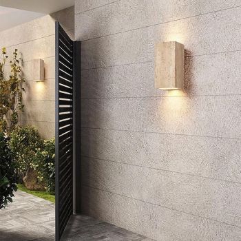 LED Wall Light Outdoor Waterproof IP65 Stone Living Room Sample Room Bedroom Bedside TV Wall Art Light Wall Light 110-240V