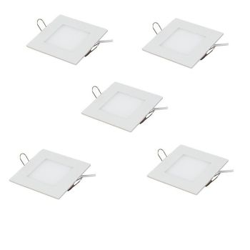 5pcs 3 W 15 LED Beads Easy Install Recessed LED Recessed Lights LED Panel Lights Warm White Cold White 85-265 V Commercial Home / Office Children's Room / RoHS / CE Certified