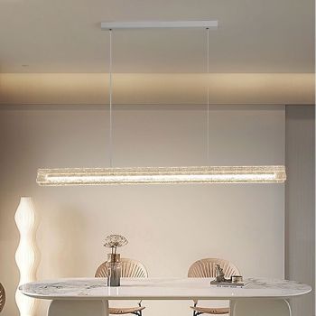 100cm Line Design Pendant Light Acrylic Painted Finishes LED Modern 110-120V 220-240V