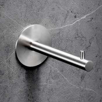 Toilet Paper Holder New Design / Self-adhesive / Creative Contemporary / Modern Stainless Steel / Low-carbon Steel / Metal 1pc - Bathroom Wall Mounted