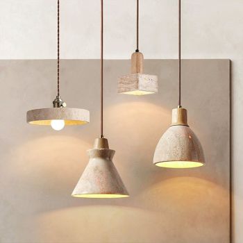 21 cm Pendant Lantern Design Geometric Shapes Pendant Light Stone Artistic Style Formal Style Vintage Style Vintage Traditional / Classic 110-120V 220-240V