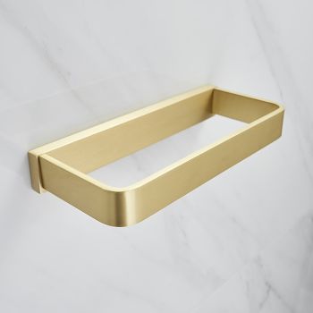 Towel Bar Creative Modern Metal 1pc - Bathroom 1-Towel Bar Wall Mounted