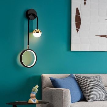Lightinthebox LED Wall Lamps 13W Led Lamp Black Modern Simplicity Creative Indoor Lighting Wall Lights 180 Degree Rotation for Bedroom Living Room Office Hallway