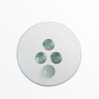 1pc 1.5W 3 LEDs Easy Install / Motion Sensor LED Ceiling Lights Ceiling / Wall / Residential / RoHS / FCC