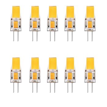 10pcs 2.5 W LED Bi-pin Lights 300 lm G4 1 LED Beads Warm White White