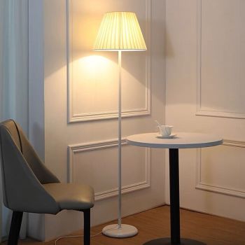 LED Floor Lamp Simple Fabric Bedsides Tall Lamp Living Room Floor Lamps Light Study Room Bedroom Floor Lamps