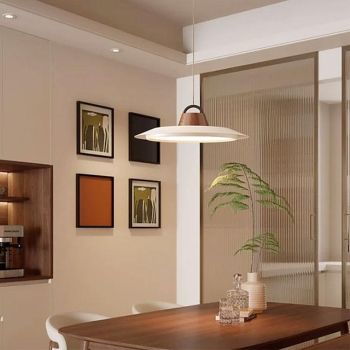 LED Pendant Light 3-Color Light 40cm 1-Light Vintage Industrial Metal Contemporary Modern Style CE Certified Dining Room Bedroom 110-240V