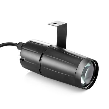 Party Lights Indoor LED Pinspot Stage Light 3W White Color with Single Stand for Dance Halls KTV Party Home Wedding Lighting Decoration