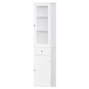 Toplly Bathroom Cabinet,3-tier Shelf Bathroom Storage Cabinet