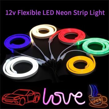 3M Led Neon Strip Outdoor Lights 12V Waterproof For Home Living Room Kitchen Garden Courtyard Christmas Decoration Lighting Lamp