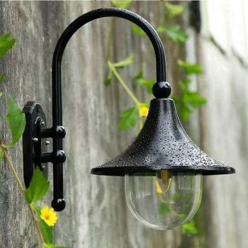 LED Outdoor Wall Light Waterproof IP55 Elegance Aluminum 3-Color 1-Light Wall Lamp Sconce Street Light Villa Yard Fixture 110-240V