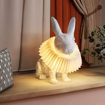 Table Lamp Rabbit Light,LED Night Light Bedside Sleeping Cartoon Table Lamp Rabbit Miffy Gift Cute Decoration Gift Can Be Used As Night Light 110-240V