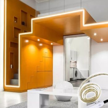 LED Strip Lights Wireless PIR Motion Sensor 3M LED Bed Closet Night Light 5V 2835 LED Strip AAA Battery Power Flexiable lamp Illumination