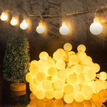 Elegant Wedding Reception Party 3M LED String Lights 20 LED Mini Balls Wedding Fairy Light Holiday Party Outdoor Courtyard Decoration Lamp USB Powered